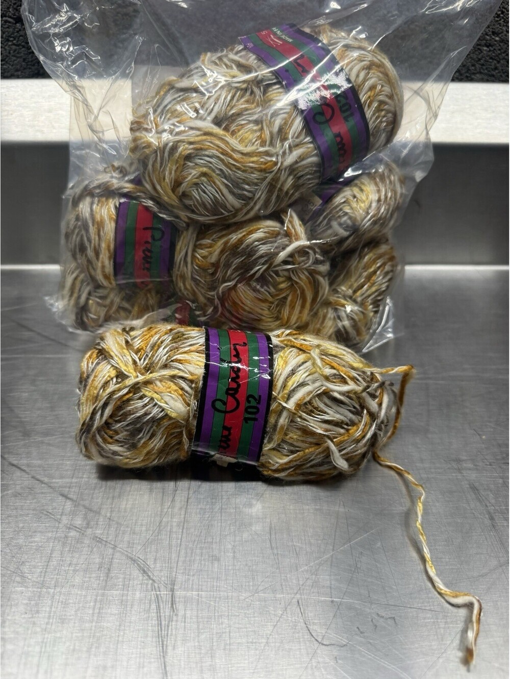 Piene Cardiz 102 Yarn Color 1025 Multicolor 7 Skein Lot